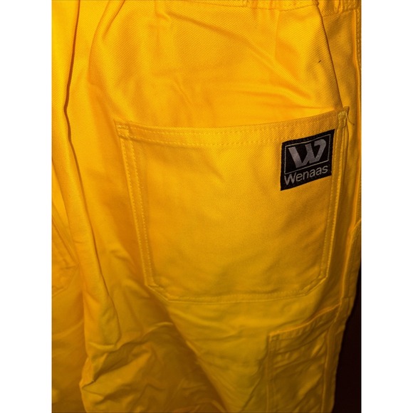 WENAAS ANTIFLAME COVERALLS Yellow Flame-Resistant Workwear Size 46 NWT - Picture 11 of 16
